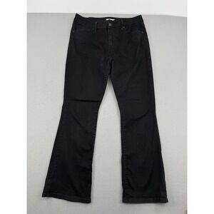 Levis 725 High Rise Bootcut Jeans Womens Size 33 (33x28) Black‎ Stretch Denim